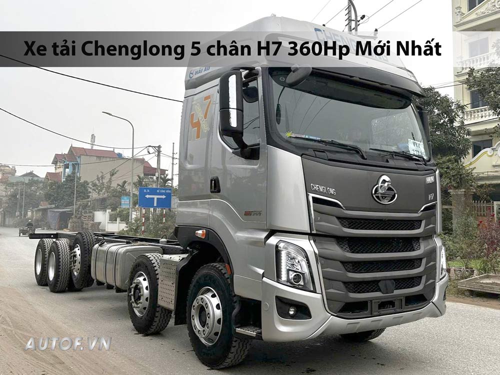 Xe tải Chenglong 5 chân H7 360Hp Thùng 9m7 (01/2026)